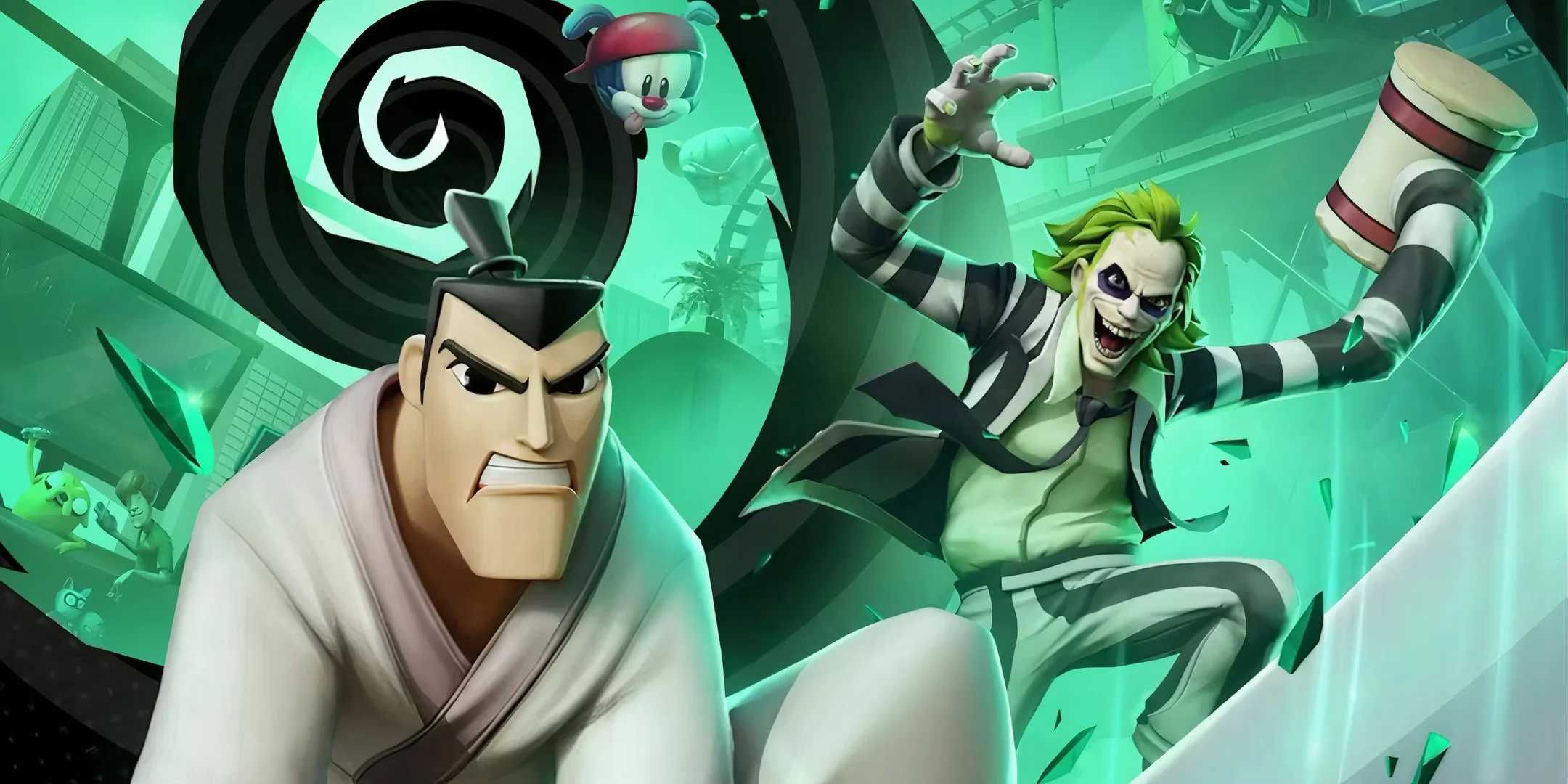 MultiVersus revela chegada de Beetlejuice, Samurai Jack e mais novidades