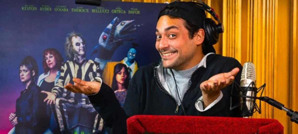 Eduardo Sterblitch dará voz ao Beetlejuice em versão dublada do novo filme