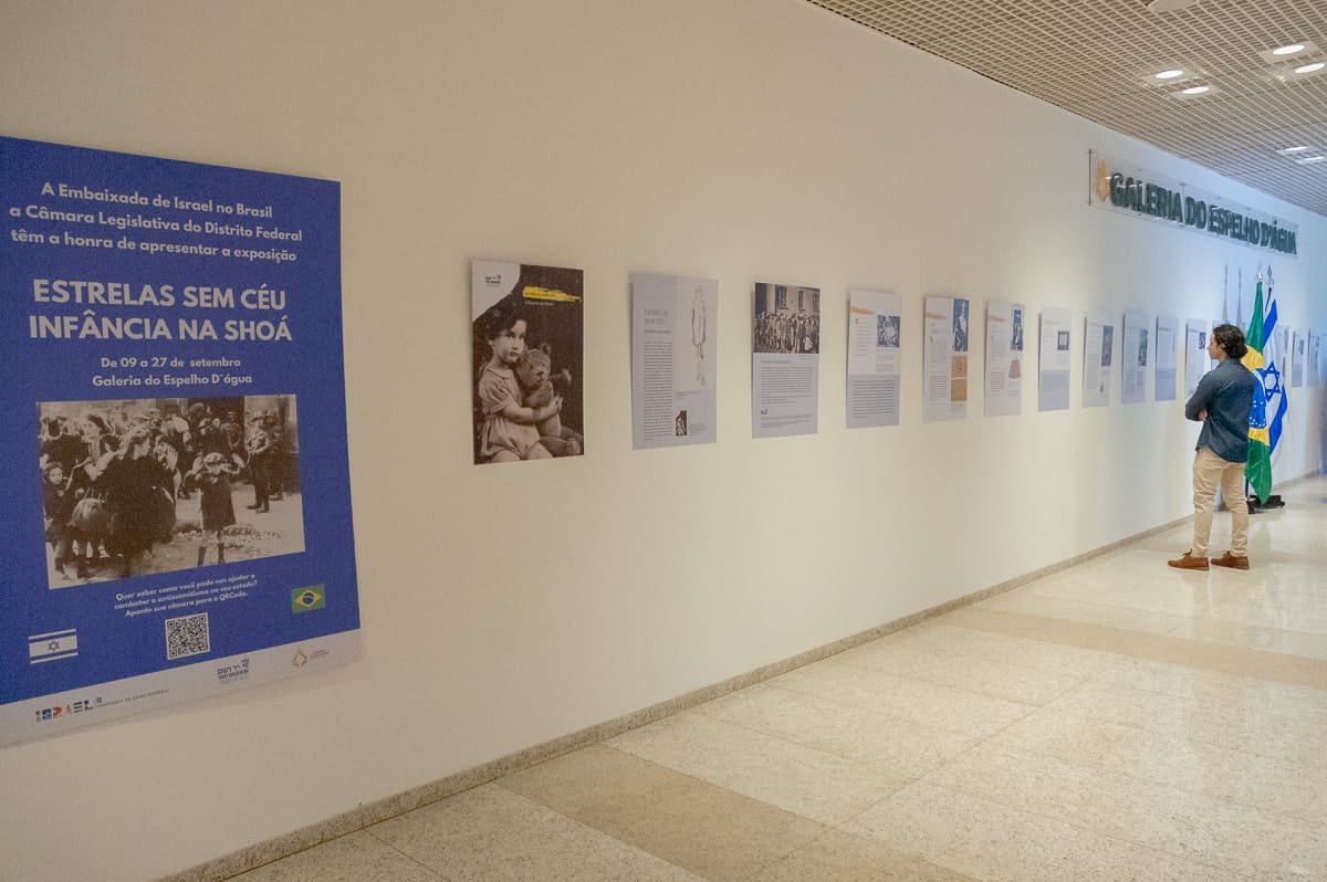 Mostra na CLDF conta histórias de crianças judias durante o Holocausto