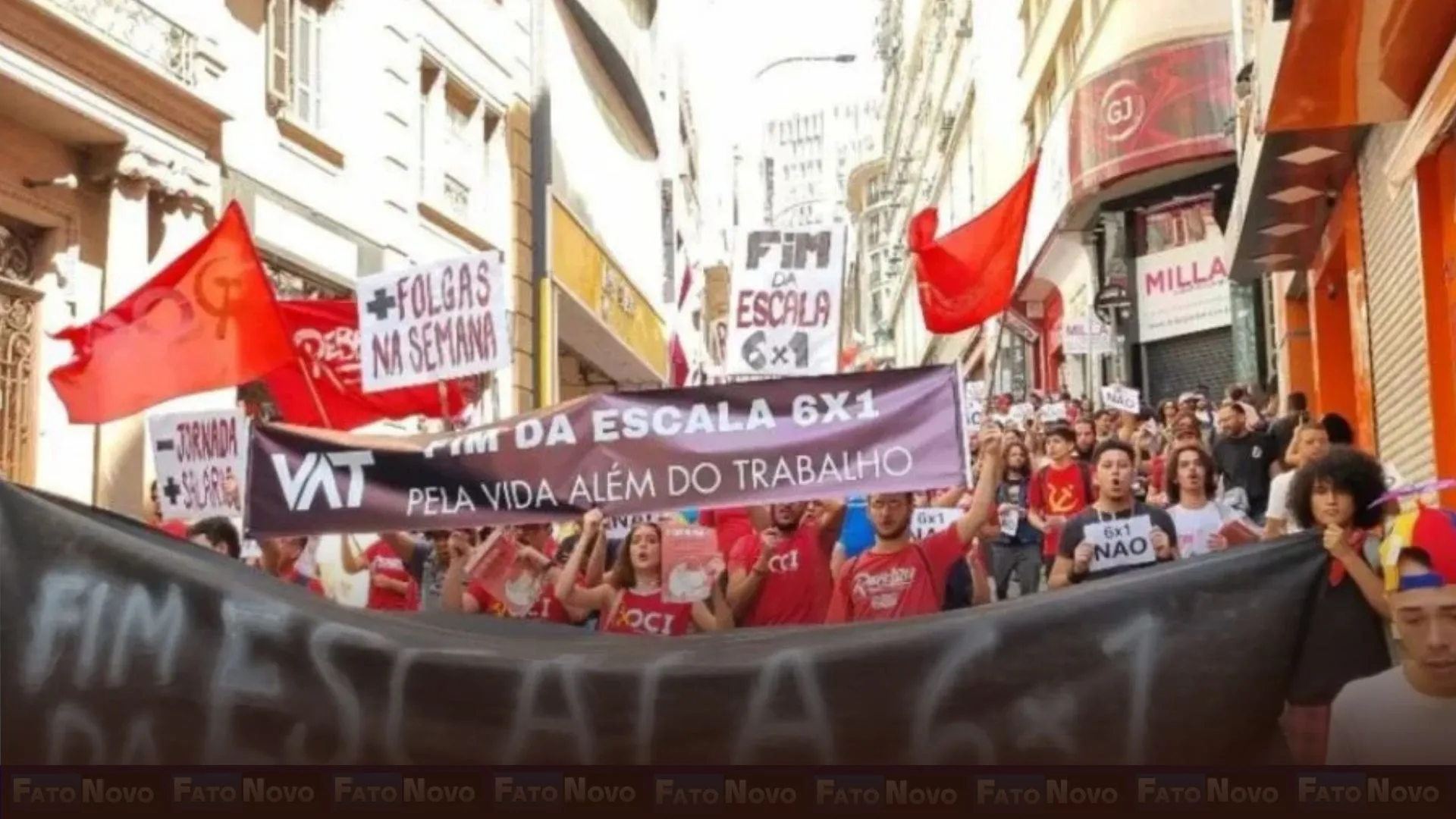 Movimento pelo fim da escala 6×1 convoca atos pelo país; confira cidades