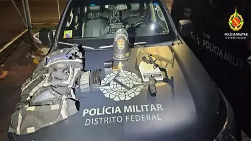 PMDF apreende materiais utilizados em latrocínio em Santa Maria