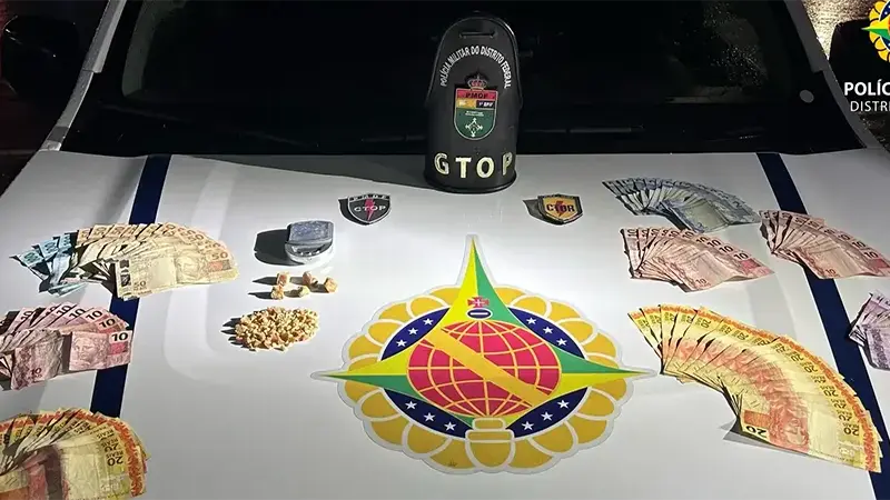 PMDF prende homem por tráfico de drogas na Asa Norte