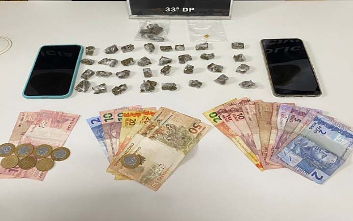 Trio é preso por tráfico de drogas em Santa Maria