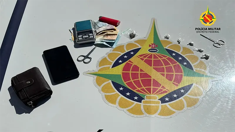 PMDF apreende drogas em abordagem na QNN 3 em Ceilândia
