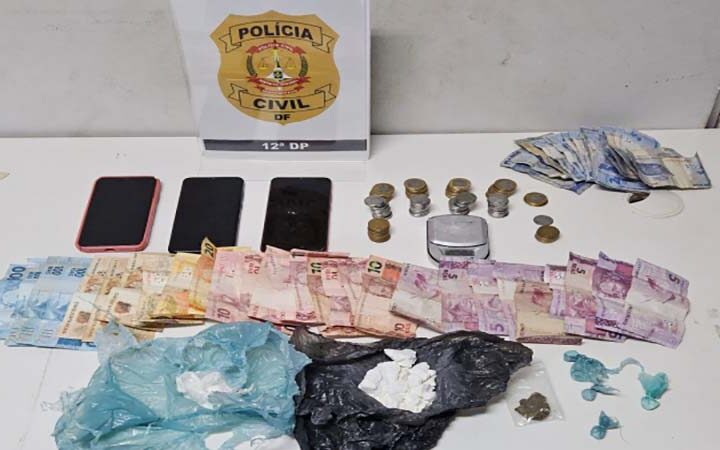 Ação integrada da 12ª DP resulta em prisão de traficantes e cumprimento de mandado de prisão preventiva