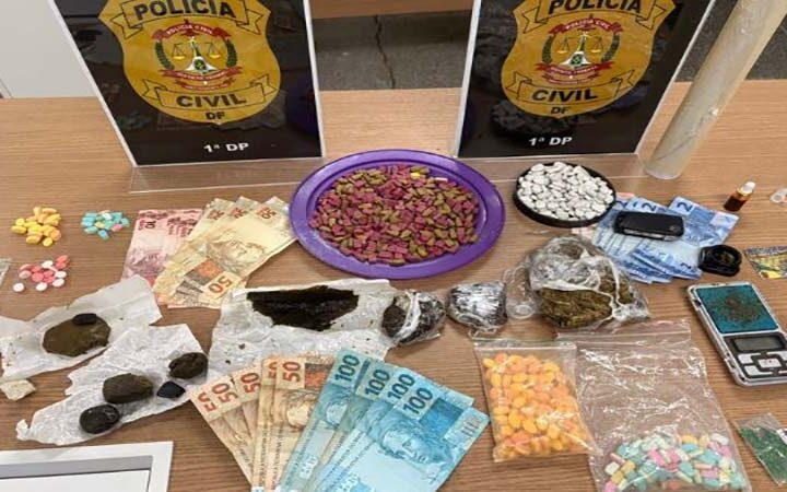 PCDF prende homens por tráfico de drogas
