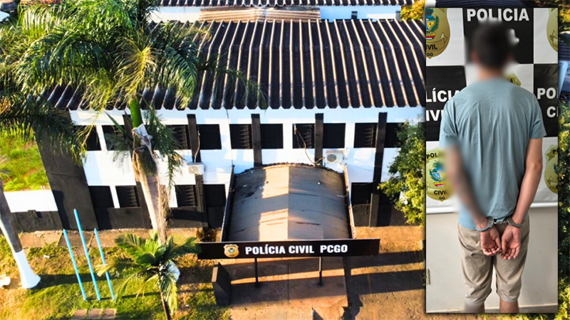 PCGO prende foragido por furtos a diversas joalherias do Brasil