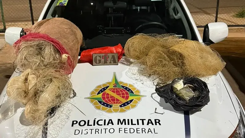 PMDF apreende petrechos ilegais de pesca e detém cinco homens em São Sebastião
