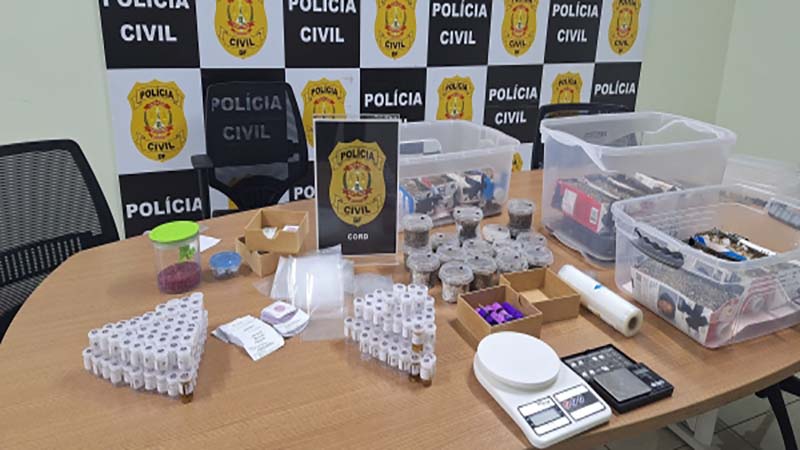 Estudante de veterinária é presa por tráfico de drogas