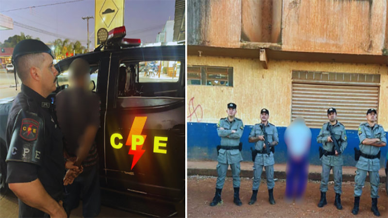 PMGO – quatro (04) foragidos foram recapturados em Padre Bernardo GO em menos de 12 horas