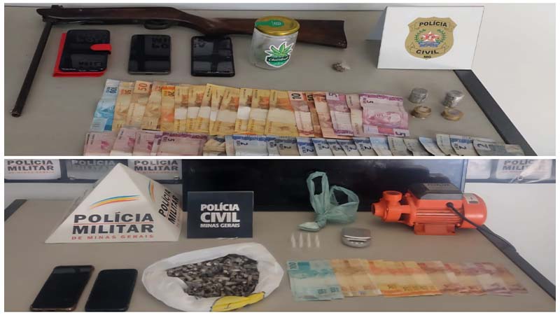 PCMG Passos MG: oito são presos na operação Eixo Duplo