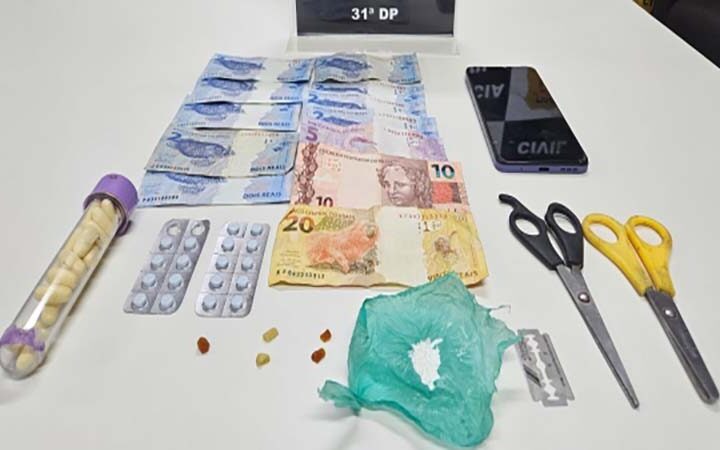 PCDF prende traficante que usava fachada de brechó para comercializar drogas em Planaltina