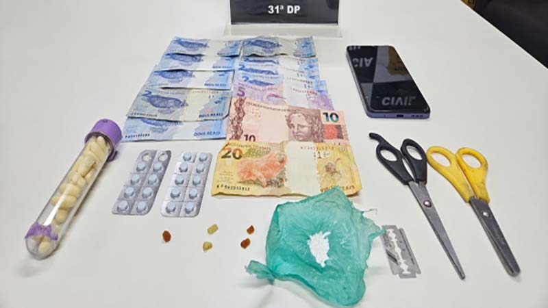PCDF prende traficante que usava fachada de brechó para comercializar drogas em Planaltina
