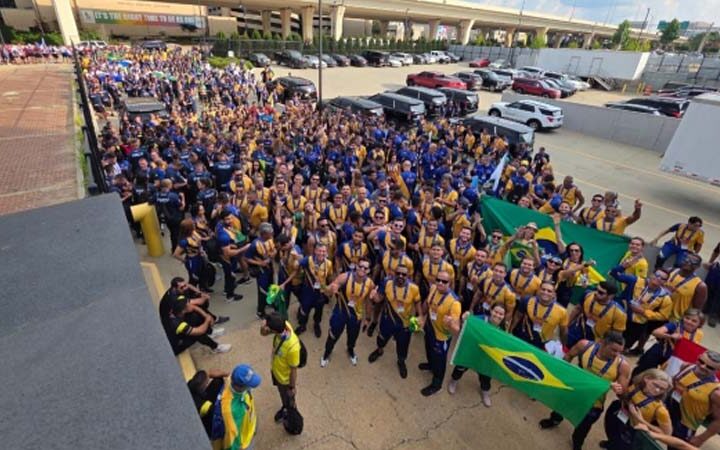 PCDF conquista 212 medalhas em mundial nos EUA e lidera ranking internacional