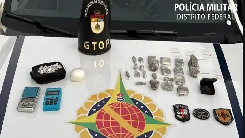 Suspeito de tráfico é preso durante cumprimento de mando no Recando das Emas