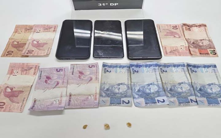 31ª DP flagra adolescentes vendendo drogas em frente a escola e praça esportiva em Planaltina