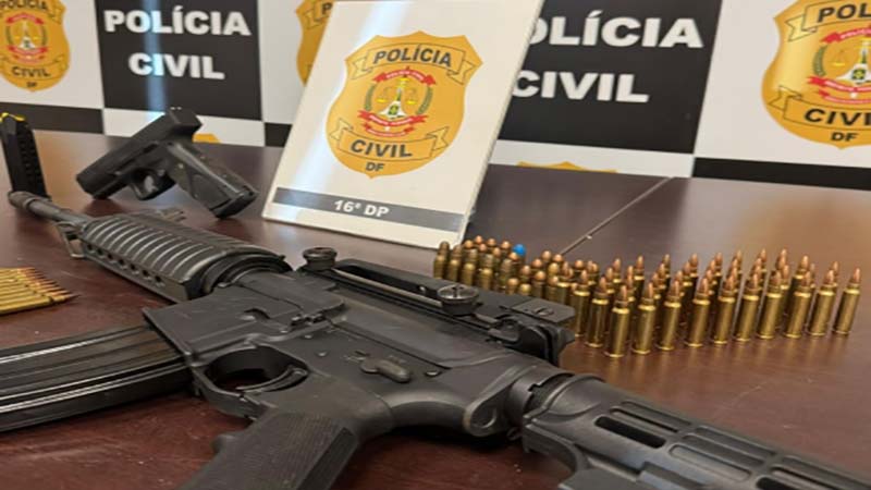 PCDF deflagra Operação Nêmesis e apreende armas ilegais em ação contra CACs