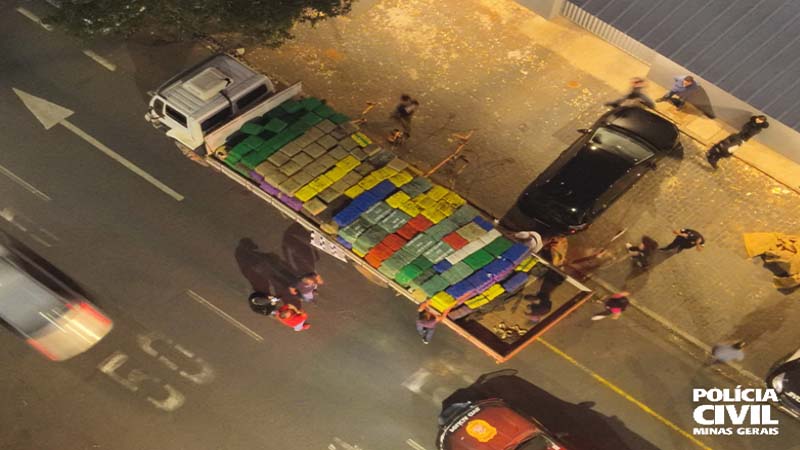 Mais de 7 toneladas de drogas são apreendidas pela PCMG em Tupaciguara