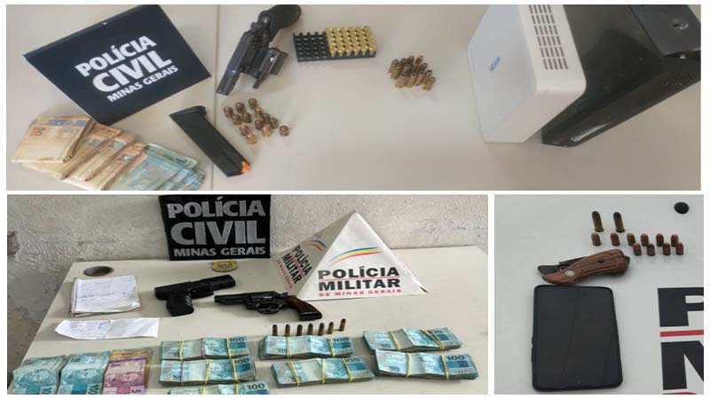 PCMG Operação Aqueronte mira organizações criminosas com atuação em Araguari MG