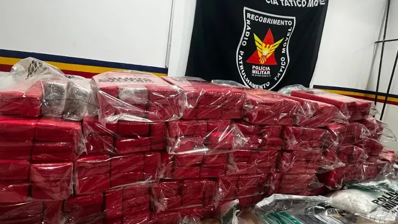 São João Del Rei MG – Sítio na área rural era usado para armazenar drogas
