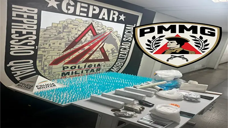 Ribeirão das Neves – Operações policiais combatem o tráfico de drogas em Neves