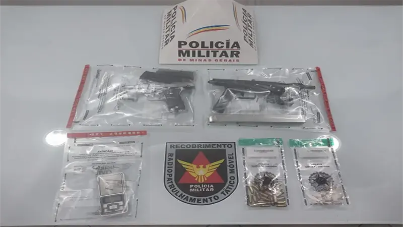 Mesquita – PMMG prende dois homens com 20 quilos de cocaína