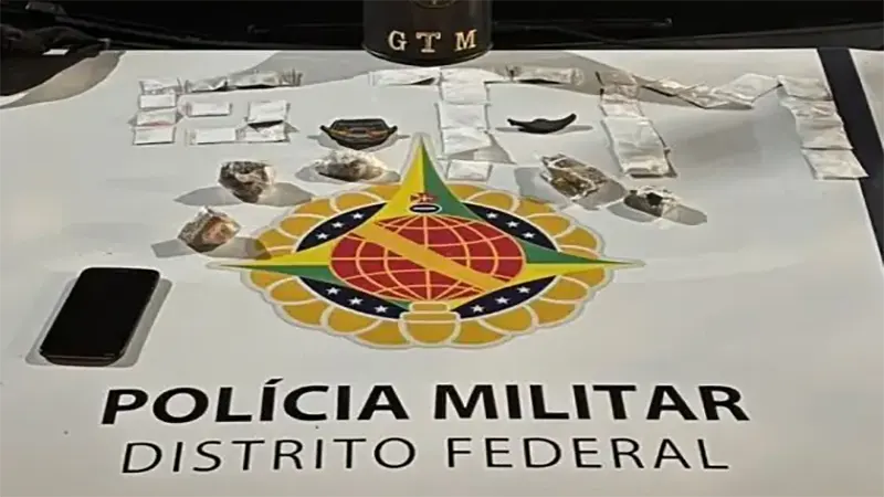 PMDF prende indivíduo por tráfico de drogas na SGAN 910