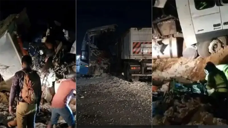 Acidente entre ônibus e carreta mata 11 pessoas e deixa mais de 40 feridos na BR-163 em MT