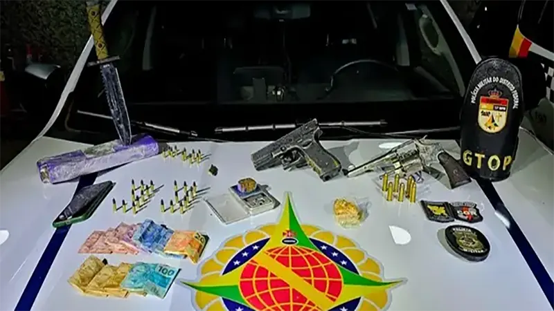 PMDF prende traficante e apreende arma e drogas em Sobradinho