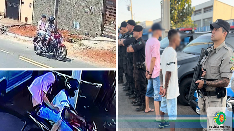 PMGO prene autores de homicídio em Rialma após ação integrada