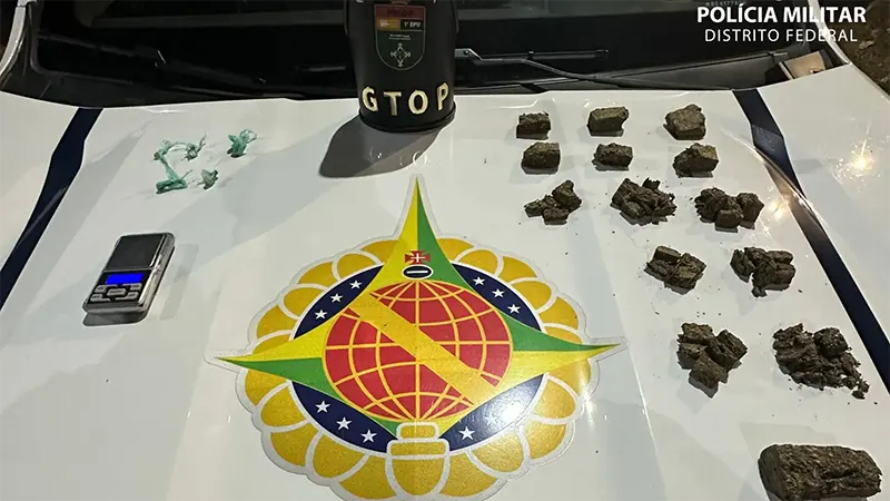 PMDF prende homem por tráfico de drogas na Asa Sul
