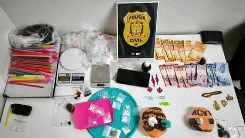 Operação Wolf: PCDF prende casal por tráfico de drogas no Sudoeste