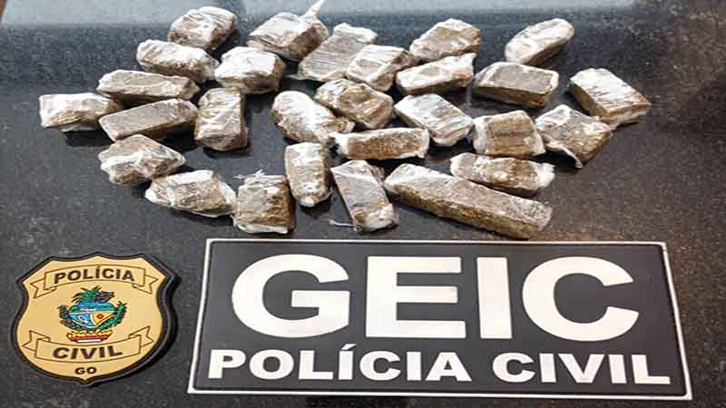 PCGO prende investigada e apreende drogas na segunda fase da Operação Matraga em Mineiros