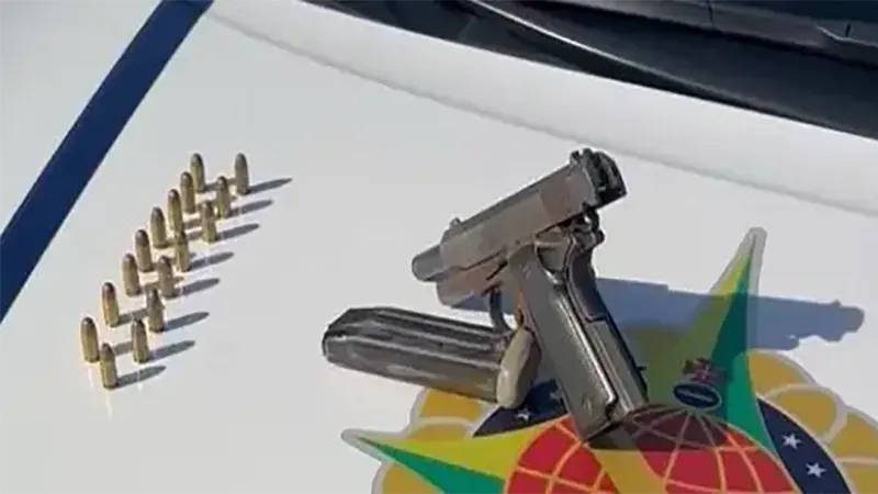 PMDF prende homem armado que invadiu casa de familiares no Gama