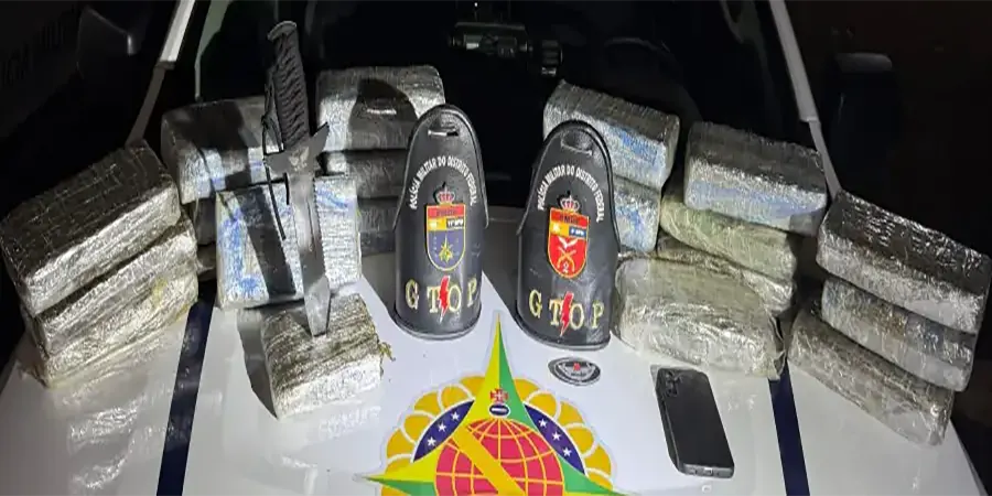 PMDF apreende grande quantidade de drogas em Taguatinga