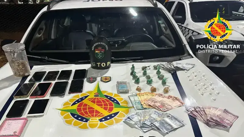 PMDF prende dupla por tráfico de drogas na 903 Sul