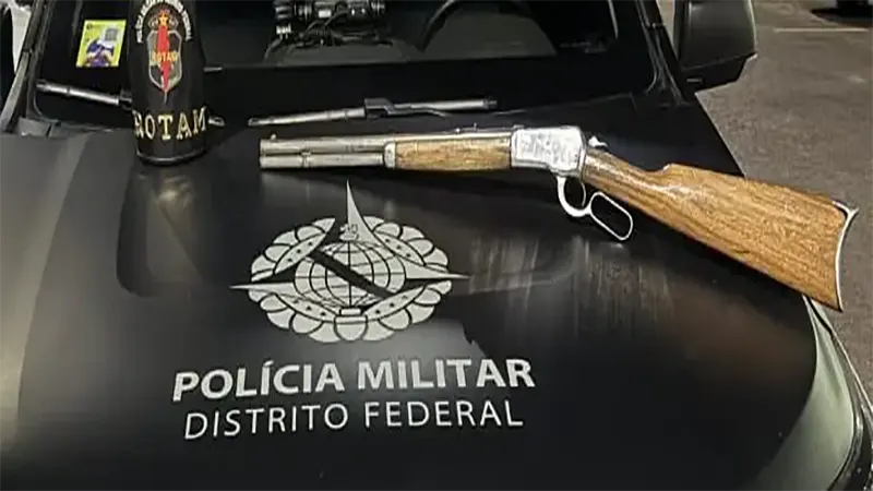 PMDF apreende arma de fogo na Ceilândia