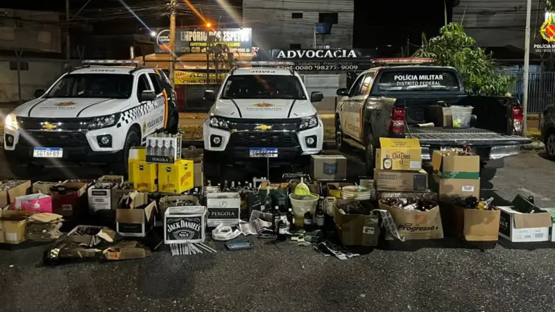 PMDF estoura laboratório de falsificação de bebidas durante Operação 5º Mandamento