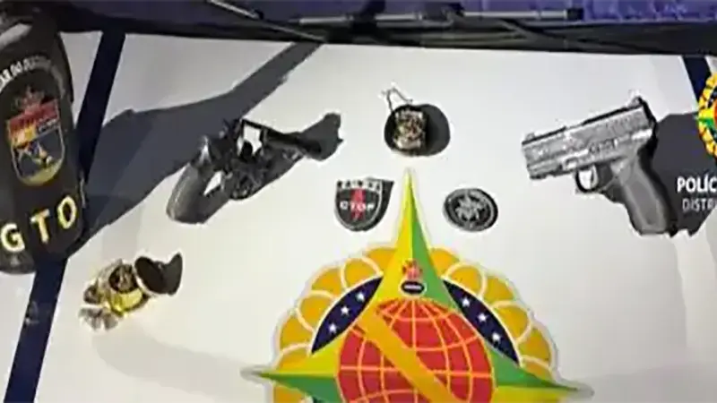 PMDF apreende arma de fogo, simulacro e entorpecentes em São Sebastião