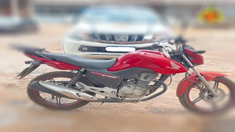 PMDF localiza motocicleta furtada em Ceilândia