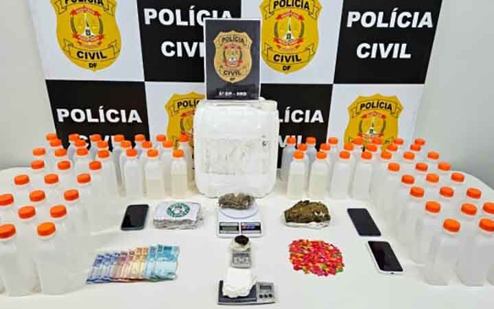 PCDF prende três homens por tráfico durante Operação Medellin no Paranoá