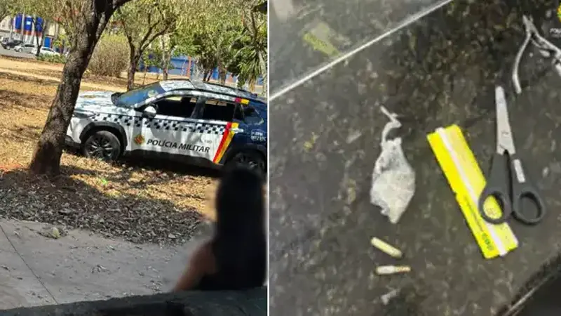 PMDF apreende droga com autora de 26 anos no Cruzeiro