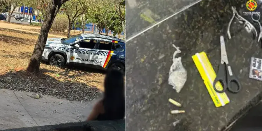 PMDF apreende droga com autora de 26 anos no Cruzeiro