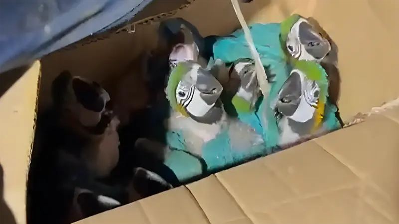 PMDF apreende dois indivíduos por tráfico de animais silvestres no Gama