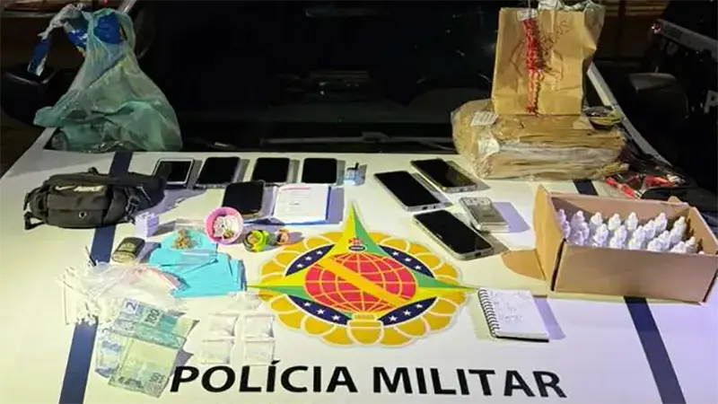PMDF desarticula esquema de tráfico por “delivery” e apreende drogas sintéticas na Asa Norte