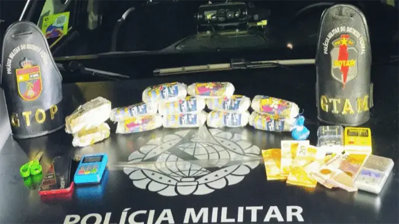 PMDF prende homem por tráfico de drogas no Setor Oeste do Gama