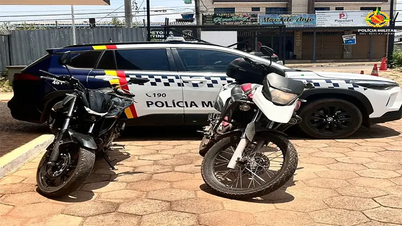 PMDF localiza duas motocicletas furtadas em área de mata em Ceilândia