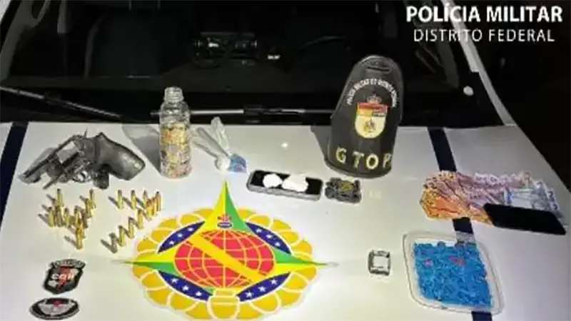 PMDF prende indivíduo por tráfico de drogas em Recanto das Emas
