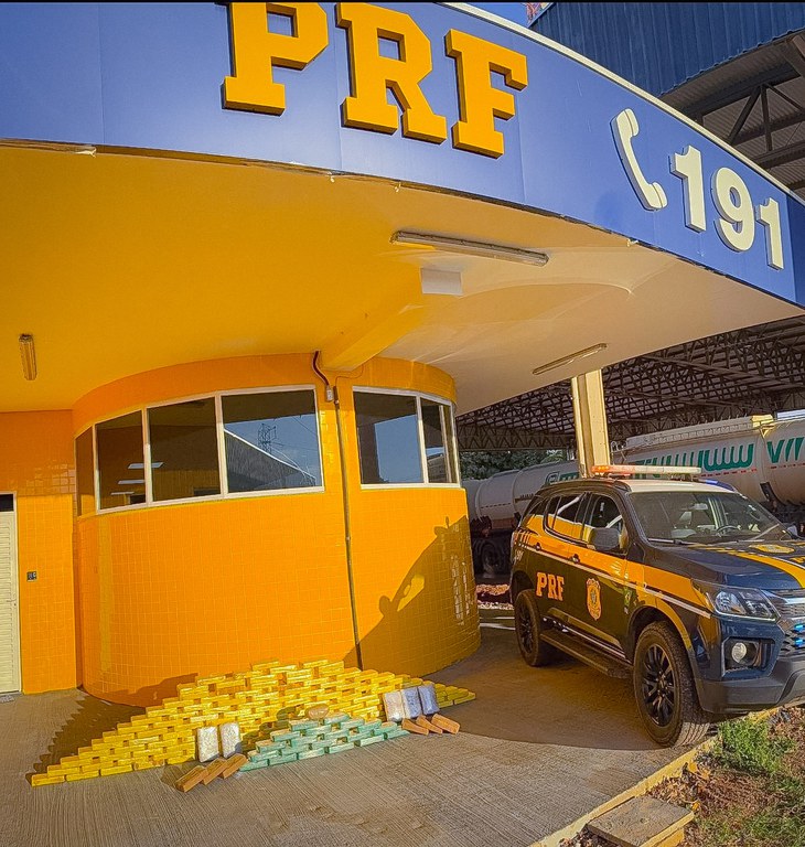 PRF apreende mais de 150 kg de cocaína na BR-070, em Primavera do Leste (MT)