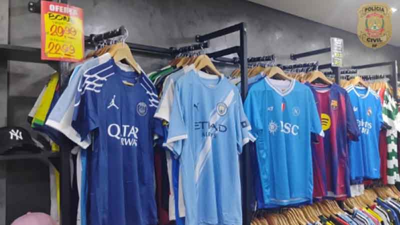 Operação Jogo Limpo: PCDF combate falsificação de produtos de grandes marcas